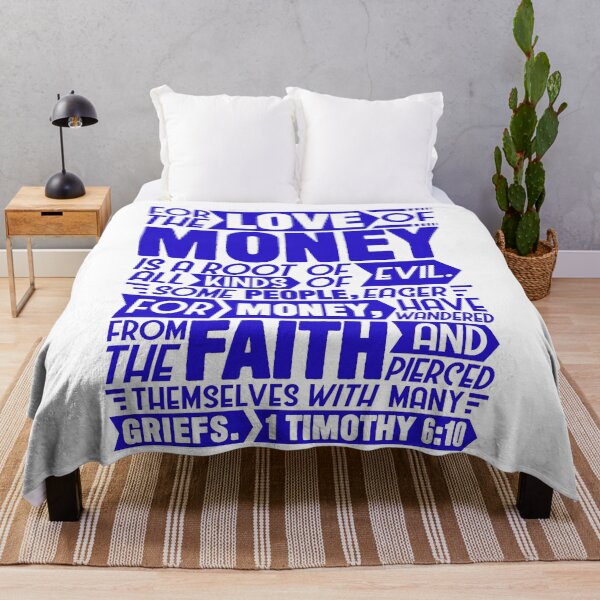 Item preview, 1 Timothy 6:10 designed and sold by plushism.