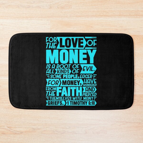 Item preview, 1 Timothy 6:10 designed and sold by plushism.