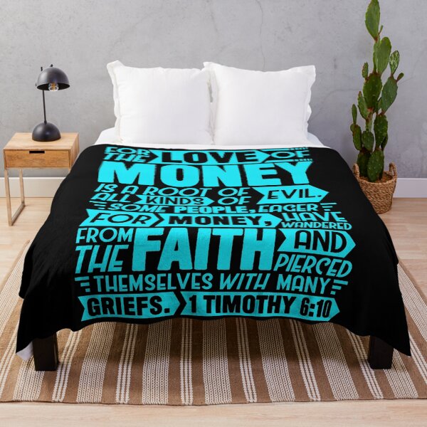 Item preview, 1 Timothy 6:10 designed and sold by plushism.