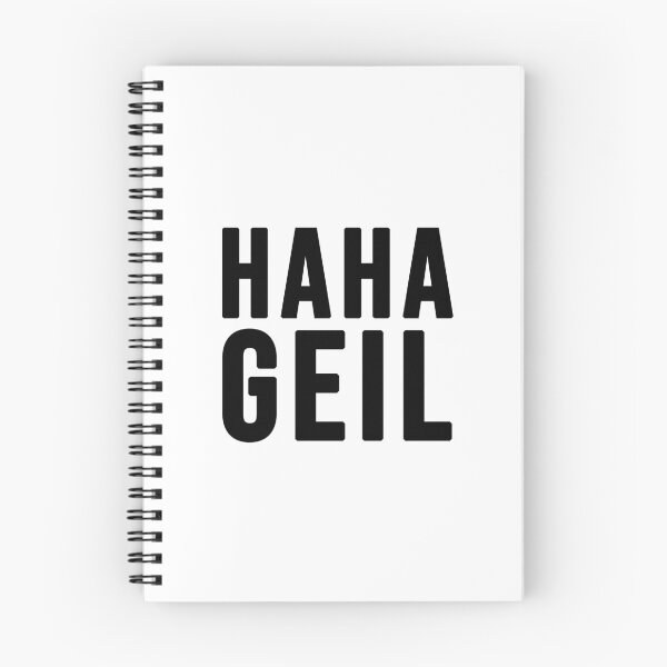 Artikelvorschau, Haha GEIL! entworfen und verkauft von TopsellerShirts.