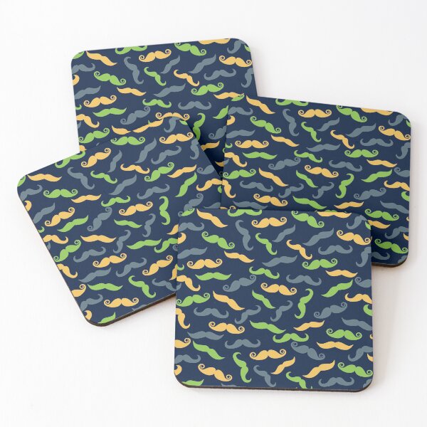 Item preview, Moustache Pattern  designed and sold by Primroaddesigns.