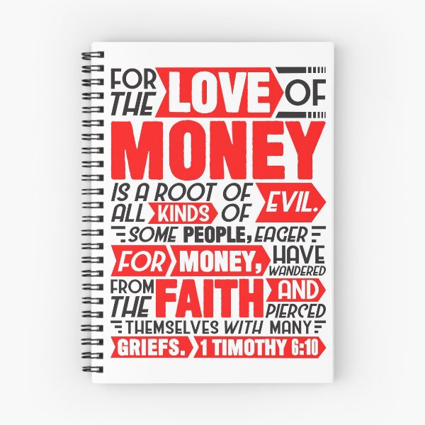 Item preview, 1 Timothy 6:10 designed and sold by plushism.