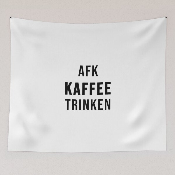 Item preview, AFK drink coffee designed and sold by TopsellerShirts.