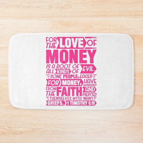 Item preview, 1 Timothy 6:10 designed and sold by plushism.