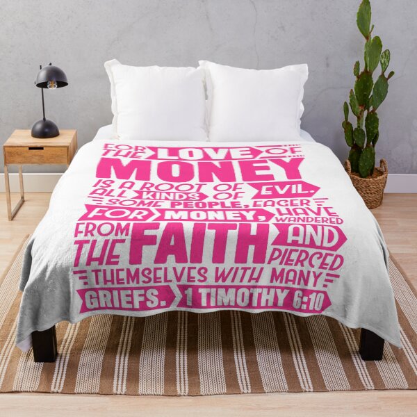 Item preview, 1 Timothy 6:10 designed and sold by plushism.