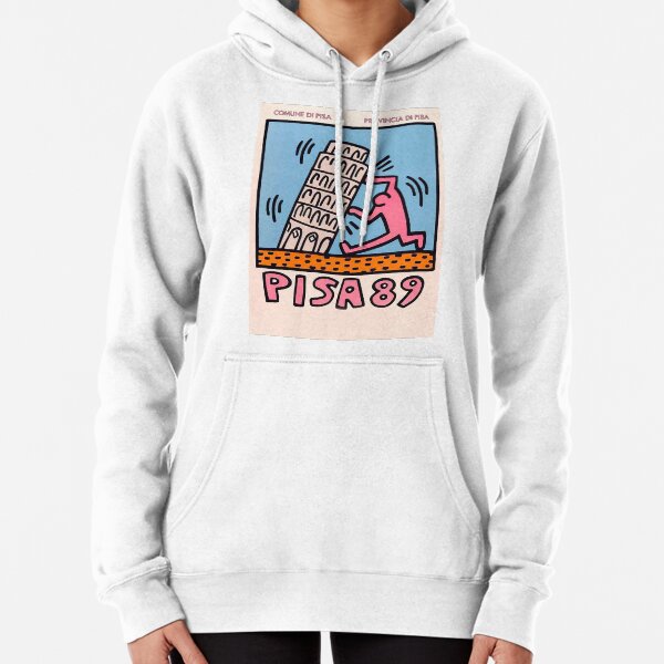 Keith Haring Pisa 1989 Pullover Hoodie