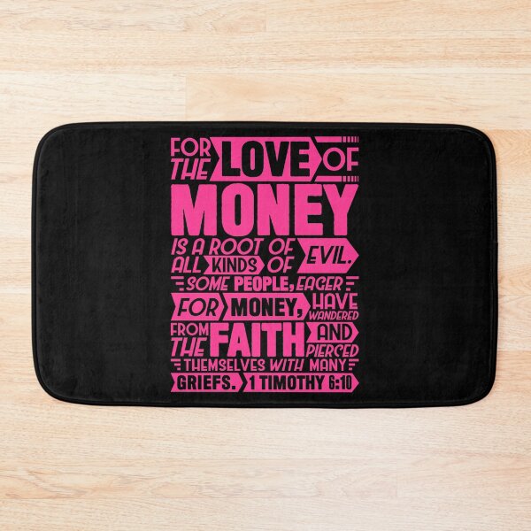 Item preview, 1 Timothy 6:10 designed and sold by plushism.