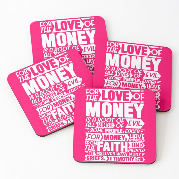 Item preview, 1 Timothy 6:10 designed and sold by plushism.