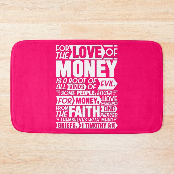 Item preview, 1 Timothy 6:10 designed and sold by plushism.