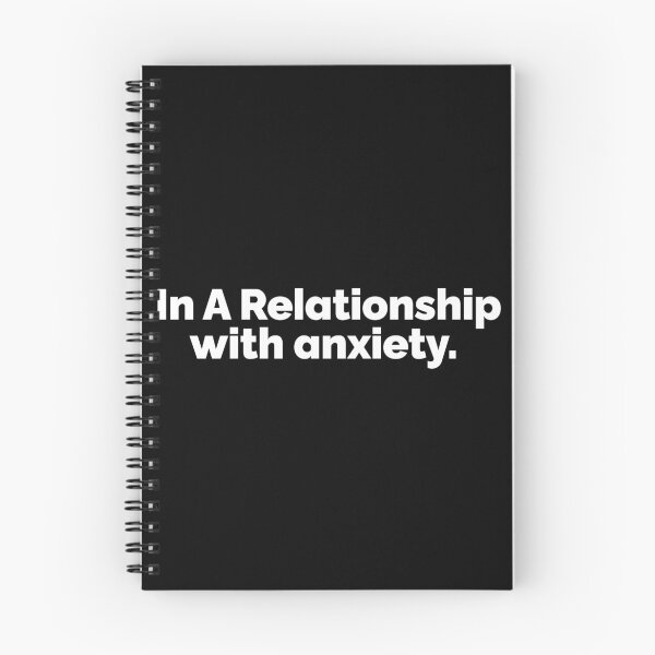 Item preview, In a relationship with anxiety designed and sold by 23mangoes.