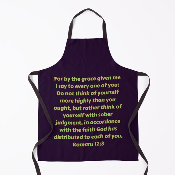 Item preview, Bible Verse Romans 12:3 designed and sold by Prayingwarrior.