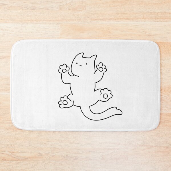 Item preview, Cat jump and stick designed and sold by line-on-line.