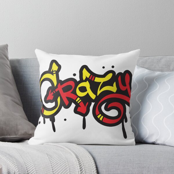 Item preview, crazy graffiti print designed and sold by HumanwreckageRB.