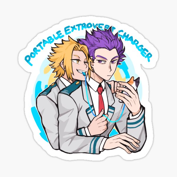 Tragbares extrovertiertes Ladegerät Sticker
