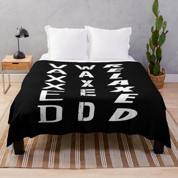 Item preview, Vaxxed Waxed Relaxed (White Vertical) designed and sold by superdumb70.