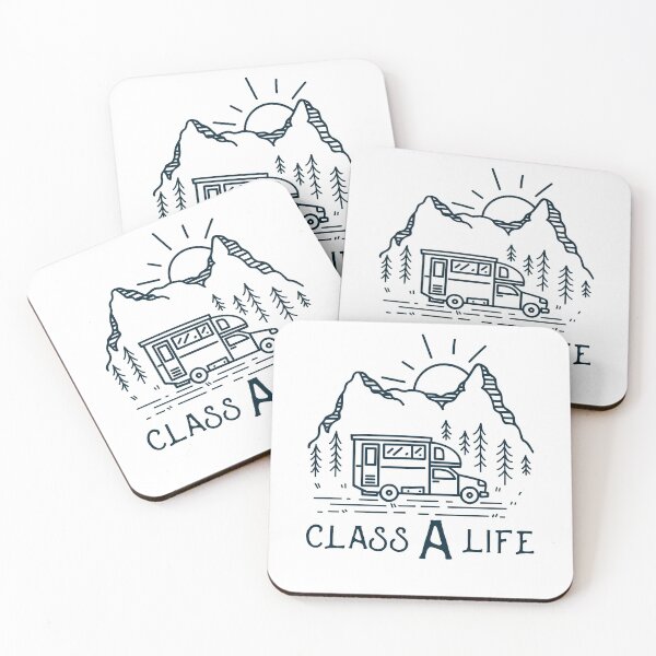 Item preview, Class A Life - RV Funny Camping  designed and sold by shirtbubble.