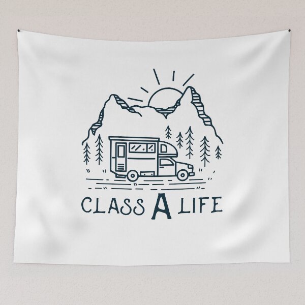 Item preview, Class A Life - RV Funny Camping  designed and sold by shirtbubble.