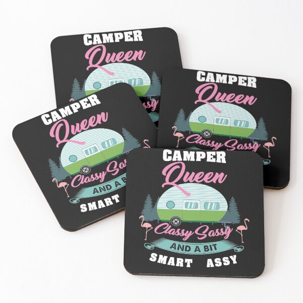Item preview, Funny Camper Queen Camping  designed and sold by shirtbubble.