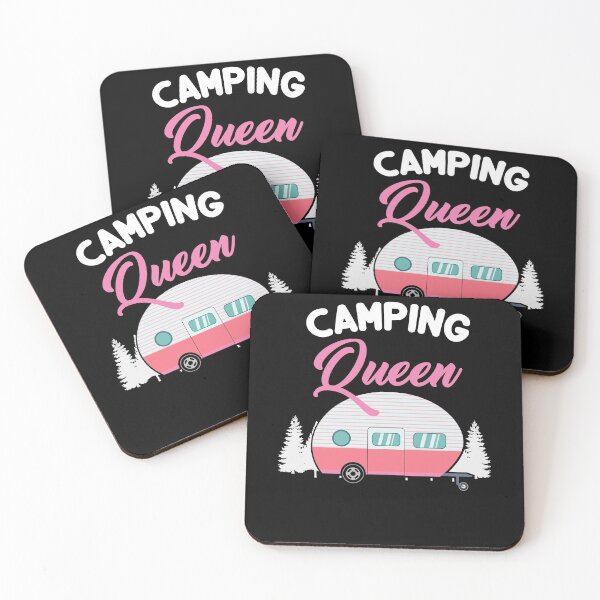 Item preview, Camping Queen designed and sold by shirtbubble.