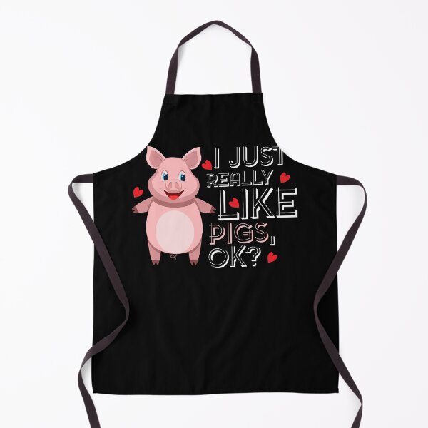 Item preview, I Just Really Like Pigs designed and sold by shirtbubble.