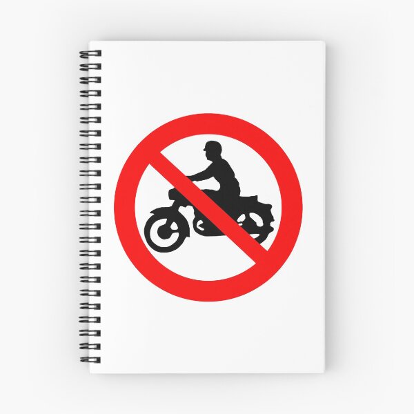 Item preview, Motorcycle ban; designed and sold by StickerApe.