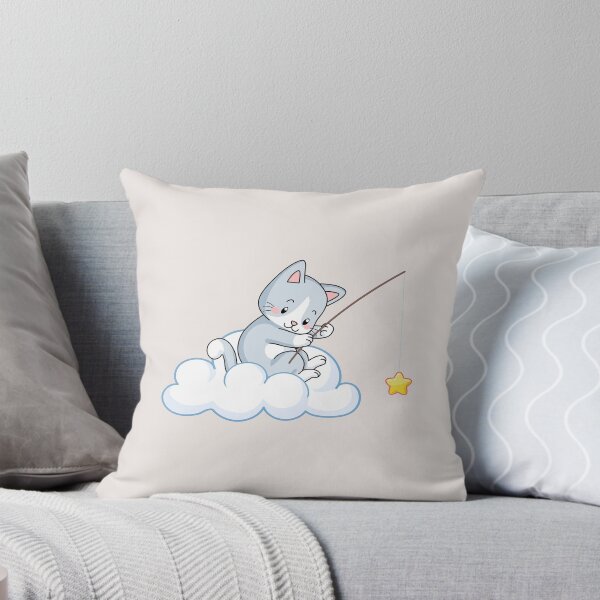 Item preview, A Kitten on a Cloud  designed and sold by Oswald82.