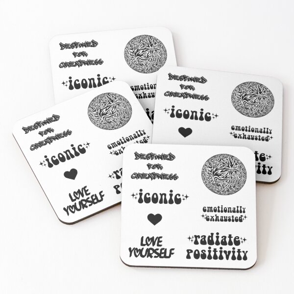 Item preview, Black Positive Vibes Variety Pack designed and sold by everything4eva.