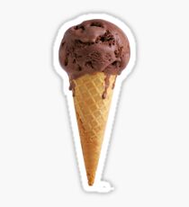 Chocolate Cone Sticker