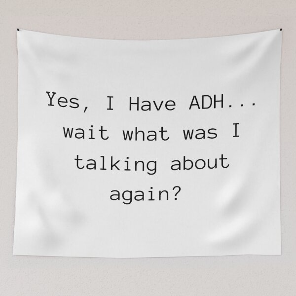 Item preview, ADHD funny designed and sold by DragonJake.