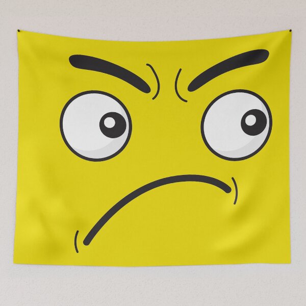 Item preview, Angry Facial Expression designed and sold by TheImperfecto.