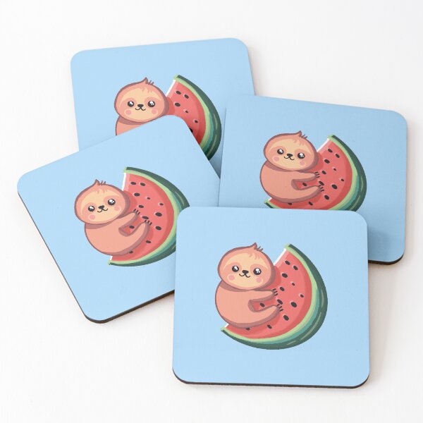 Artikelvorschau, Babyfaultier, Wassermelone entworfen und verkauft von DerSenat.