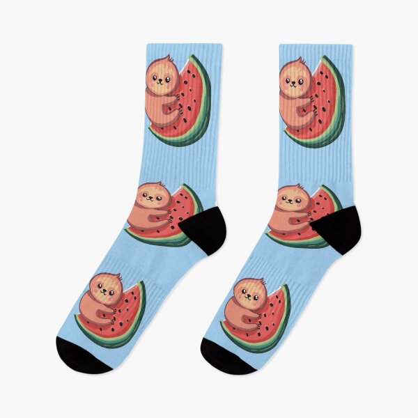 Item preview, Baby sloth, watermelon designed and sold by DerSenat.