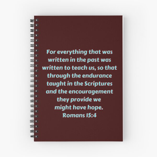 Item preview, Bible Verse Romans 15:4 designed and sold by Prayingwarrior.
