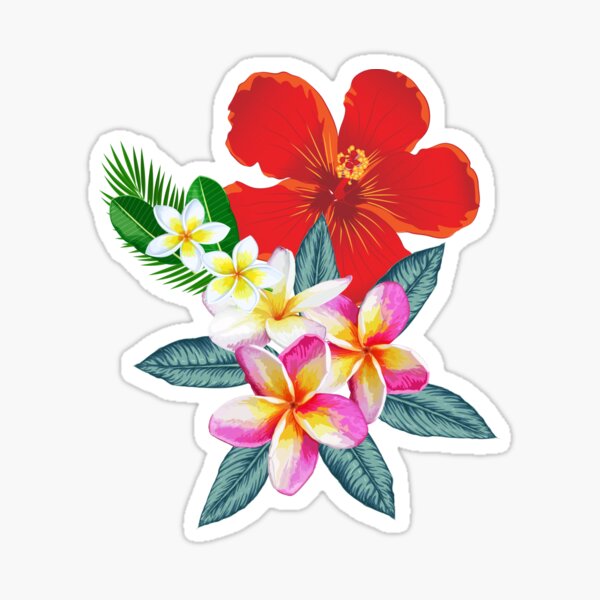 Stickers Bundle PNG  Printable Flower Stickers (1289389)