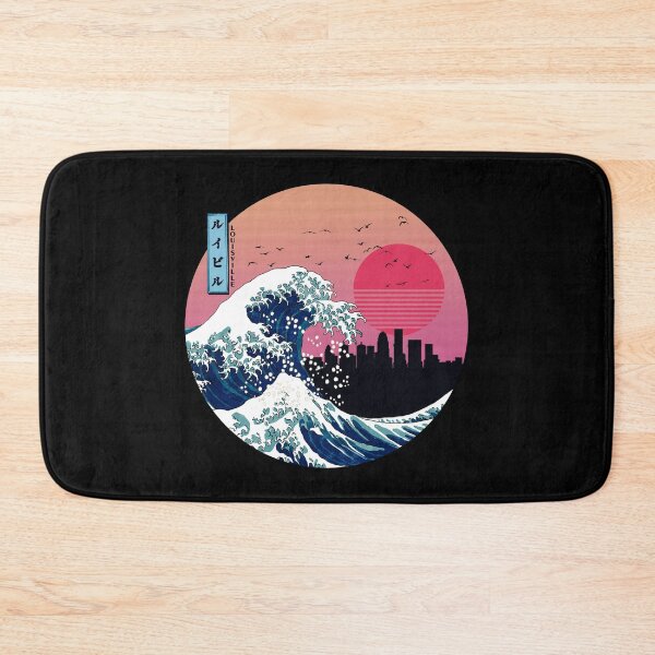 Item preview, Louisville Kanagawa Wave Retro designed and sold by DFerraz.