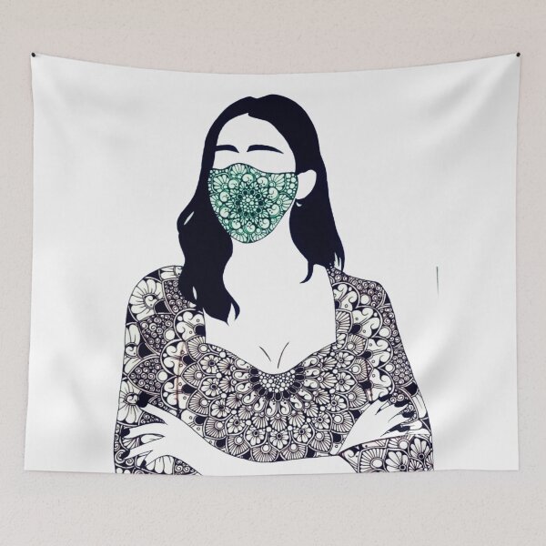 Item preview, Girl with a Mask designed and sold by artesiaKT.