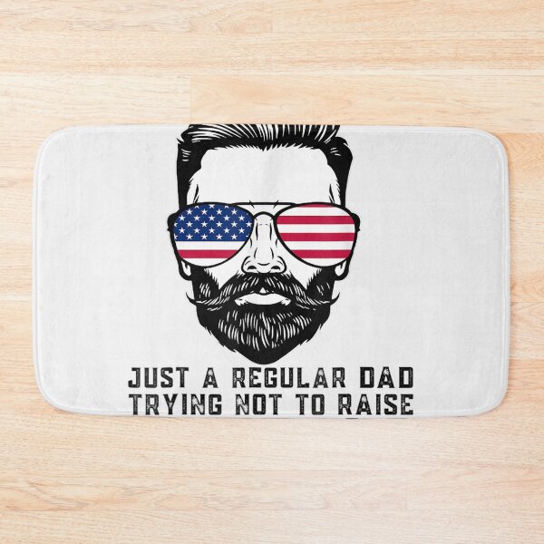Item preview, Just a Regular Dad Trying Not to Raise Liberals Father's Day T-Shirt designed and sold by Lukifo-Vista.