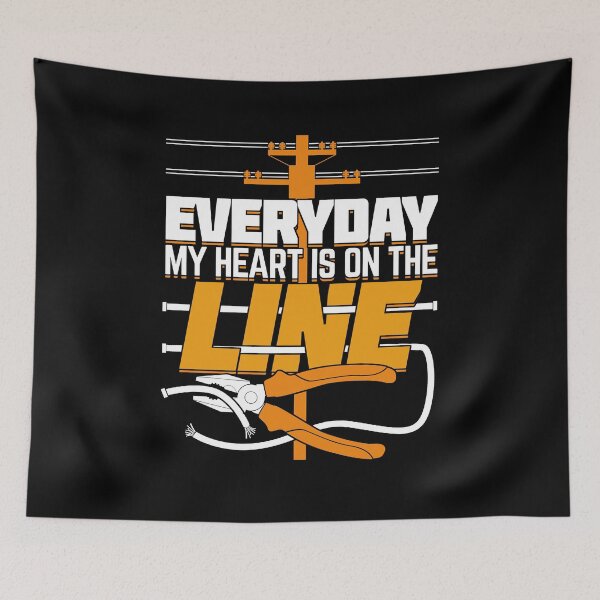 Item preview, Lineworker Lineman's Wife Girlfriend Gift designed and sold by Marcid95.