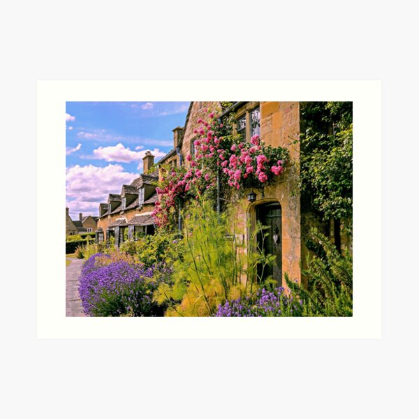 Cotswold Colours Art Print