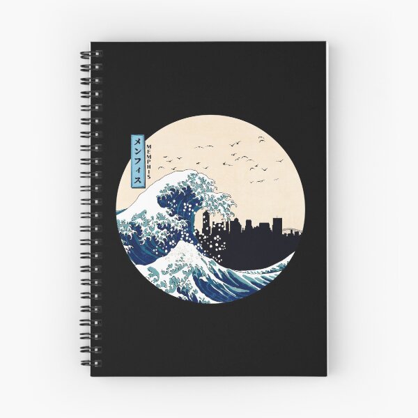 Item preview, Memphis Kanagawa Wave designed and sold by DFerraz.