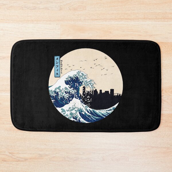 Item preview, Memphis Kanagawa Wave designed and sold by DFerraz.
