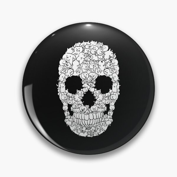 Item preview, Skull with dogs designed and sold by DerSenat.