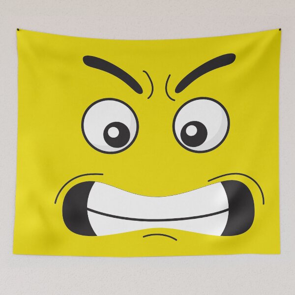 Item preview, Angry Facial Expression designed and sold by TheImperfecto.