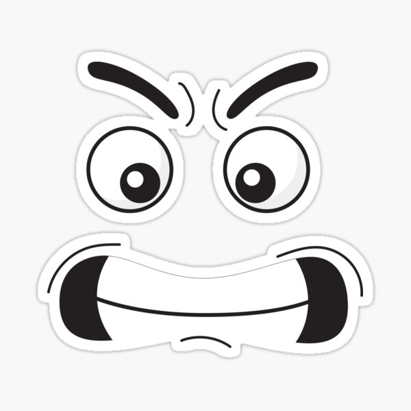 angry-facial-expression-sticker-for-sale-by-theimperfecto-redbubble