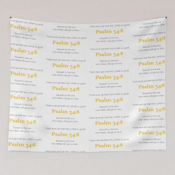 Item preview, Psalm 34:8 designed and sold by LeratoM.
