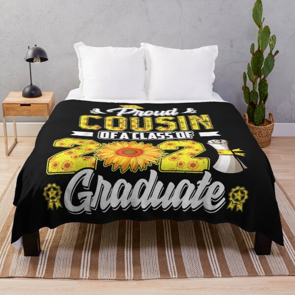 Item preview, Proud Cousin of a Class of 2021 Graduate Senior 21 Sunflower T-Shirt designed and sold by Lukifo-Vista.