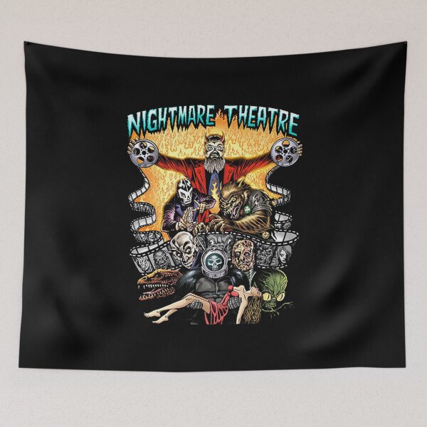 Item preview, Nightmare Theatre T-Shirt designed and sold by positions1310.
