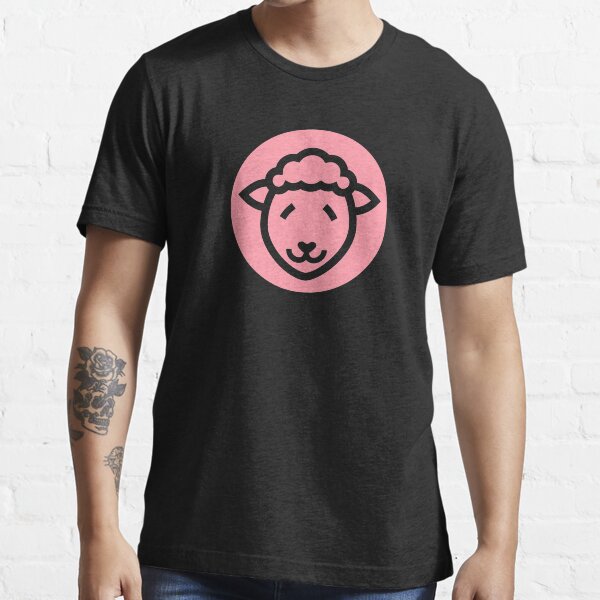 Cute Sheep Icon - in pink Essential T-Shirt