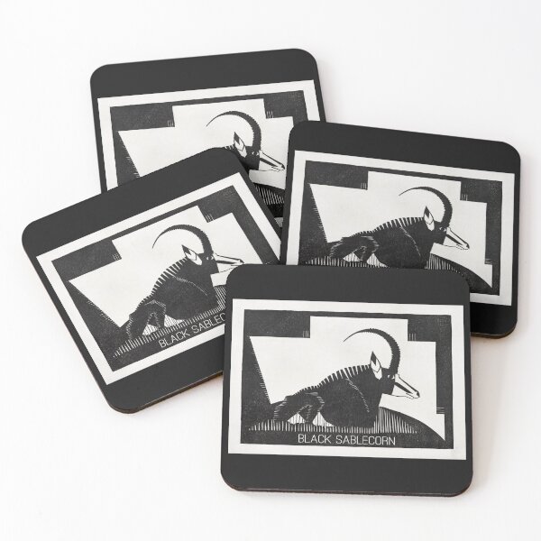 Item preview, Sable Antelope Sabelcorn Unicorn Safari Savanna Africa Wilderness Gift designed and sold by TheAplus.