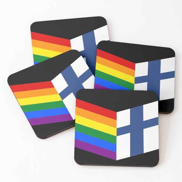 Item preview, Gay and Finnish Pride designed and sold by FallenFeline.